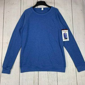 Lane Seven Large Pullover Sweater Blue New Women‎